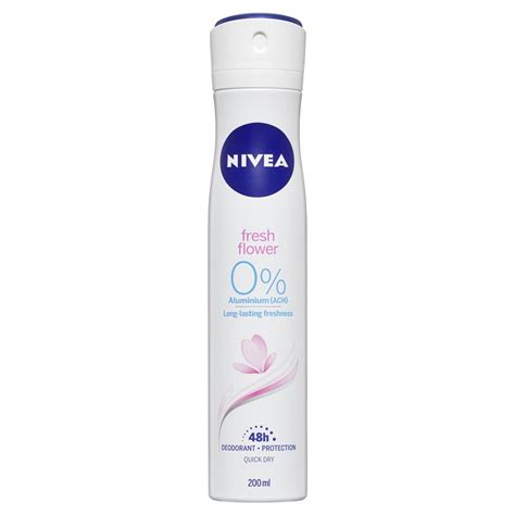 Buy Nivea For Women Deodorant Aluminium Free Fresh Flower 200ml Online