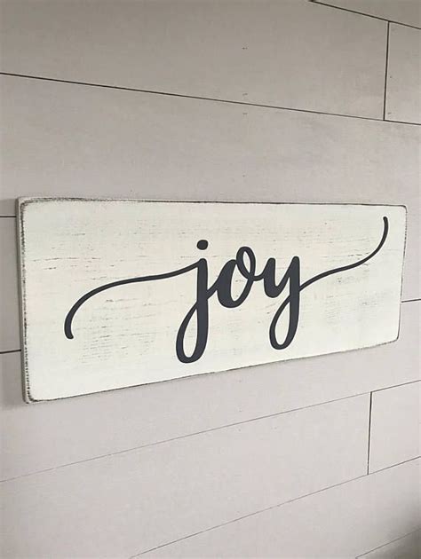 Rustic Wood Signs Love Joy Peace Signs Rustic Wall Decor Christmas
