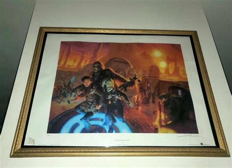 Limited Edition Star Wars Galaxies Promo Art By Donato Giancola Rswg