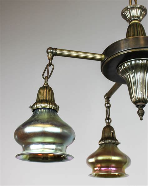 Antique Sheffield Light Fixture Modernism