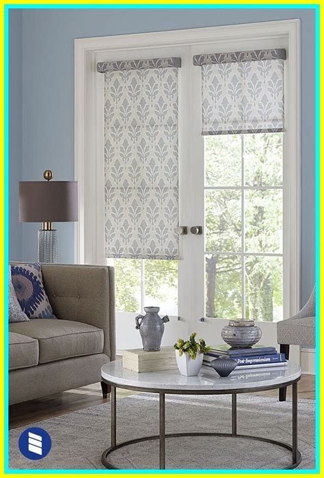 11 Sample French Door Shades With Low Cost Home Decorating Ideas