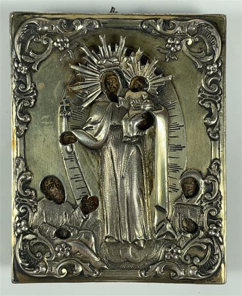 Russian Store Small Russian Icon Joy To All Who Sorrow Mother Of