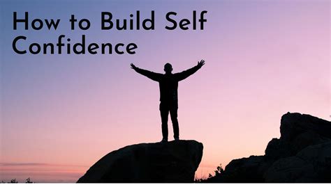 Building Self Esteem And Confidence Renowned News