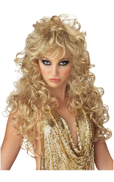 Perruque Glamour Blond Clair