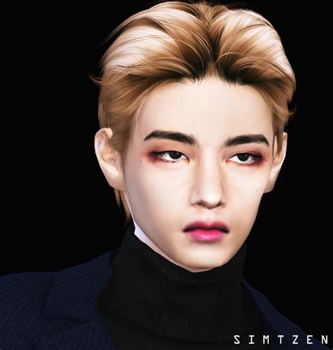 The Sims 4 Taehyung Bts Cc List Tray Files Download Ver03