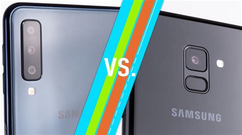 Galaxy A7 2018 Vs A8 2018 Samsung Handys Im Vergleich Netzwelt