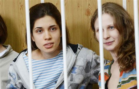 jailed members of russian punk feminist protest group freed complex