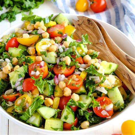 Mediterranean Chickpea Salad Resipes My Familly