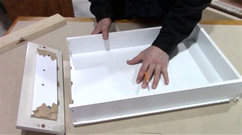 Refinishing your kitchen cabinets is a good way to liven up your living space and increase the value of your home. How to fix a broken kitchen drawer - bathroom pull out ...