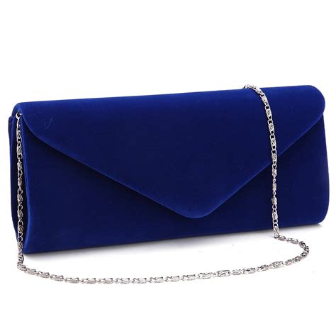 Women Clutch Purse Evening Baggesu Velvet Envelope Handbags For Wedding