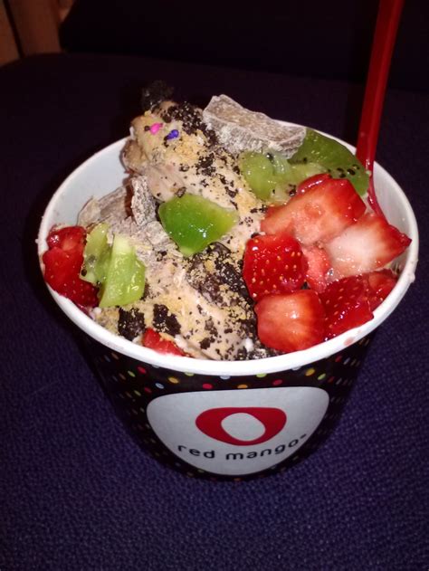 Red Mango Frozen Yogurt Mango Frozen Yogurt Frozen Yogurt Yum