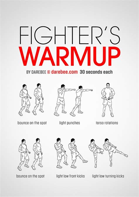 Fighters Warmup Workout Posted By