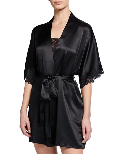 Black Silk Robe Neiman Marcus