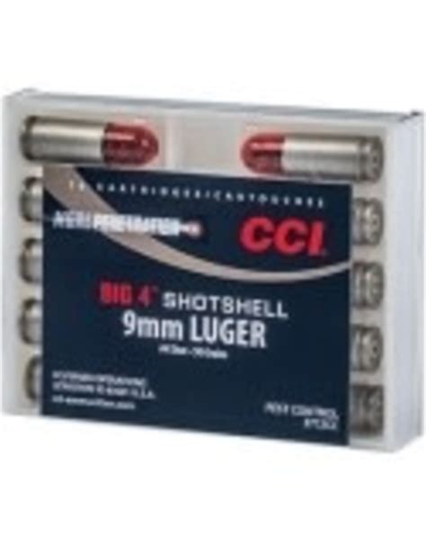 Cci 9mm Shot Shell Preeceville Archery Products