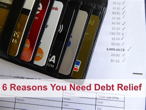 Learn more and apply today. 6 Reasons You Need Debt Relief | How does Debt Relief work? How you can save money with Debt ...