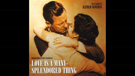 Most of the known films like this one, sometimes will have direct links to their page on amazon where you can listen to snippets of each song. Love Is A Many Splendored Thing | Soundtrack Suite (Alfred ...