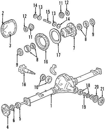 Rear Axle For 2001 Ford F 150