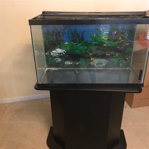 30 Gallon Fish Tank With Stand For Sale In Spring Tx 5miles Buy And