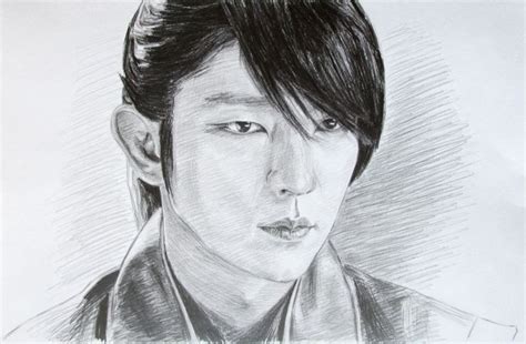 Pencil Art Drawings Art Sketches Lee Jun Ki Lee Joongi Moon Lovers