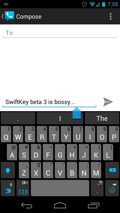 Swiftkey Beta 3 Released Introduces Blindtype Esque Engine New