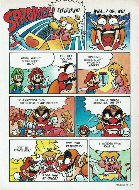 Mario Vs Wario Princess Peachs Birthday Pt6 This Comic Was Only
