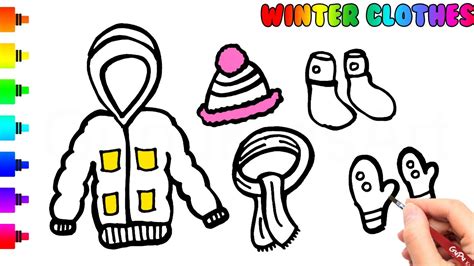 Winter Season Drawing For Kindergarten Winter Is Going To Start Soon