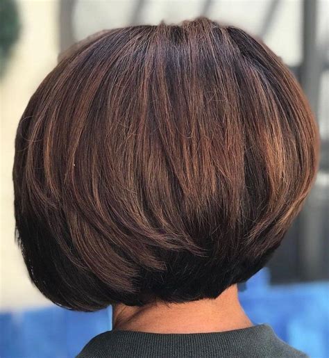 Popular Classic Layered Bob Hairstyles For Thick Hair