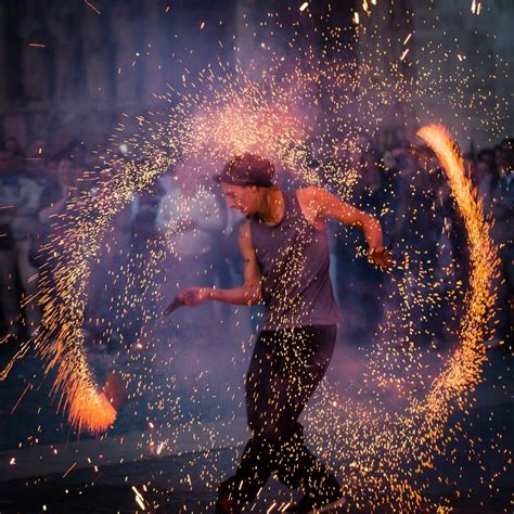 Dance With Fire By Marc Besancenot On 500px Fire Photography Fire
