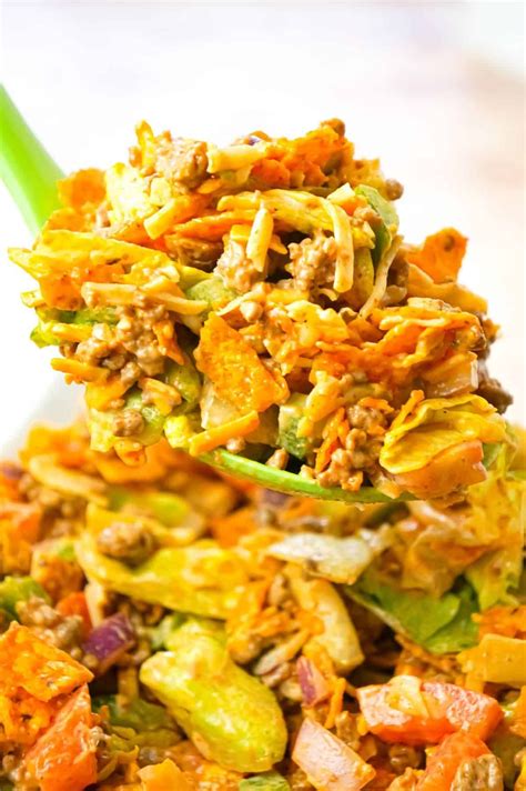 Has been added to your cart. Doritos Taco Salad is a delicious salad loaded with ...