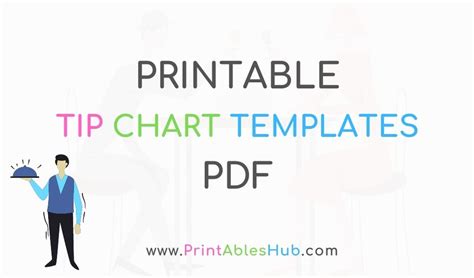 Free Printable Tip Chart Templates Pdf Printables Hub