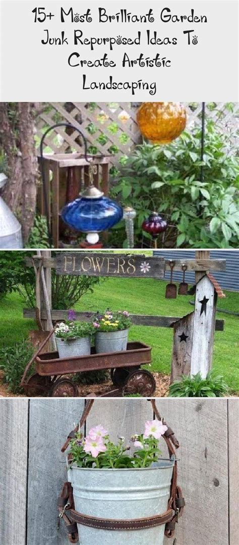 20 Repurposed Junk For The Garden Ideas You Should Look Sharonsable