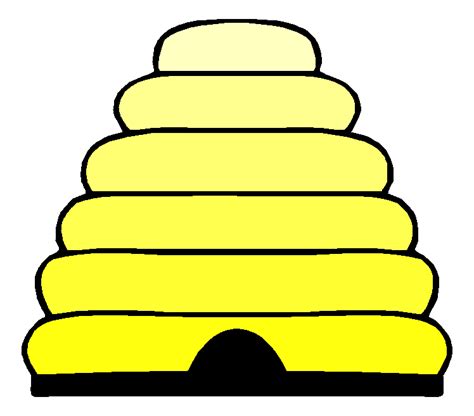 Pictures Of Cartoon Bee Hive Clipart Best
