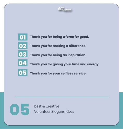107 Best Volunteer Slogans Taglines And Sample Tiplance