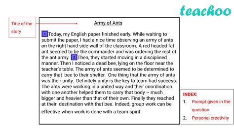 Story Writing For Class 9 Format And Examples Teachoo
