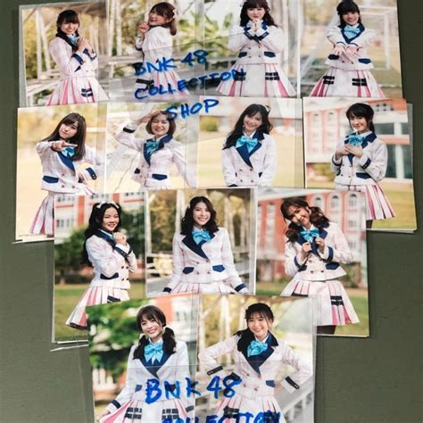 Bnk48 รูปสุ่มเพลง Kimi No Koto Ga Suki Dakara ชุดเซม Shopee Thailand