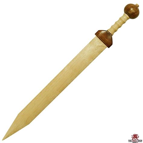 Wooden Roman Gladius Rudis Buy Roman Swords For Sale In Our Uk Shop