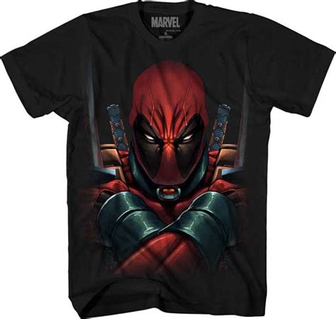 Deadpool T Shirt Marvel Comics Deadpool Superhero T Shirts