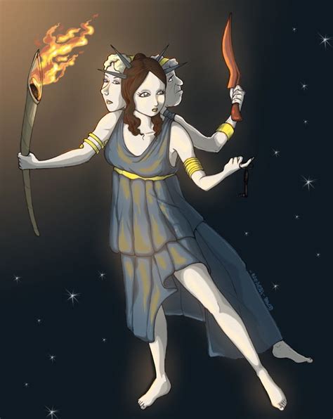 The Gods Hekate By Madfretsy On Deviantart Hekate Hecate Goddess