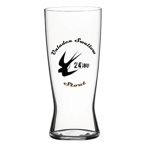 Unladen Swallow Beer Glass Evil Bunny Brewing Online Store