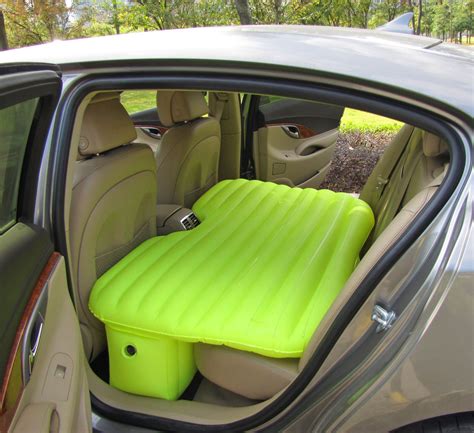 This Inflatable Backseat Car Bed Lets You Sleep Comfortably In Your Car