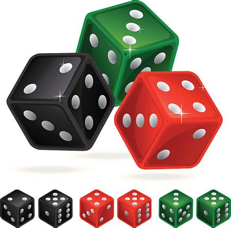 Rolling Dice Cartoons Illustrations Royalty Free Vector Graphics