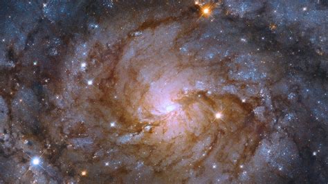 Nasa Hubble Space Telescope Spots Hidden Galaxy Behind Milky Way Galaxy