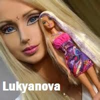 Ukraynalı barbi bebek Valeria Lukyanova Moda Makyaj ve Bakım