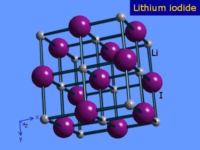 Lii has two elements in it, lithium and iodine. WebElements Periodic Table » Lithium » lithium iodide