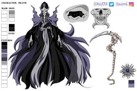 Grim Reaper Death Character Concept Art By Missrrh On Deviantart
