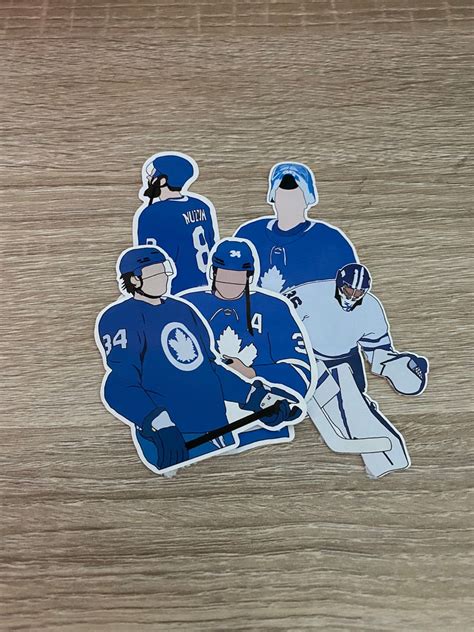 Toronto Maples Leafs Sticker Pack Etsy