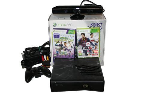 Konsola Xbox 360 Slim 250gb Kinect Pad Gry 7027156282