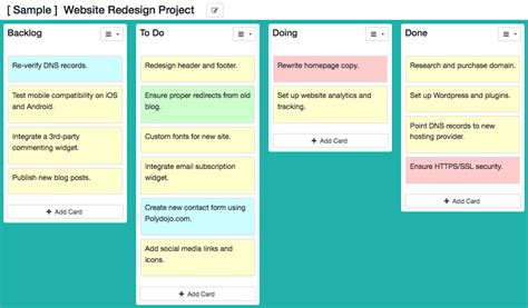 Simple Color Coding For Effective Project Management Boardbell
