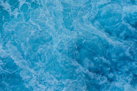 Gambar Laut Lautan Tekstur Gelombang Bawah Air Es Biru
