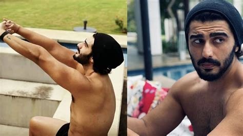 Ranveer Singh Varun Dhawan Drop Cheeky Comments On Arjun Kapoor S Shirtless Hot Boy Summer